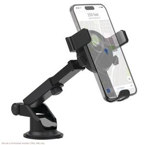Energizer Car Accessory Dash and Window Extendable Mount, New Open Box